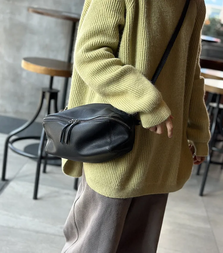 Womens Leather Shoulder Bag Small Crossbody Bags For Women