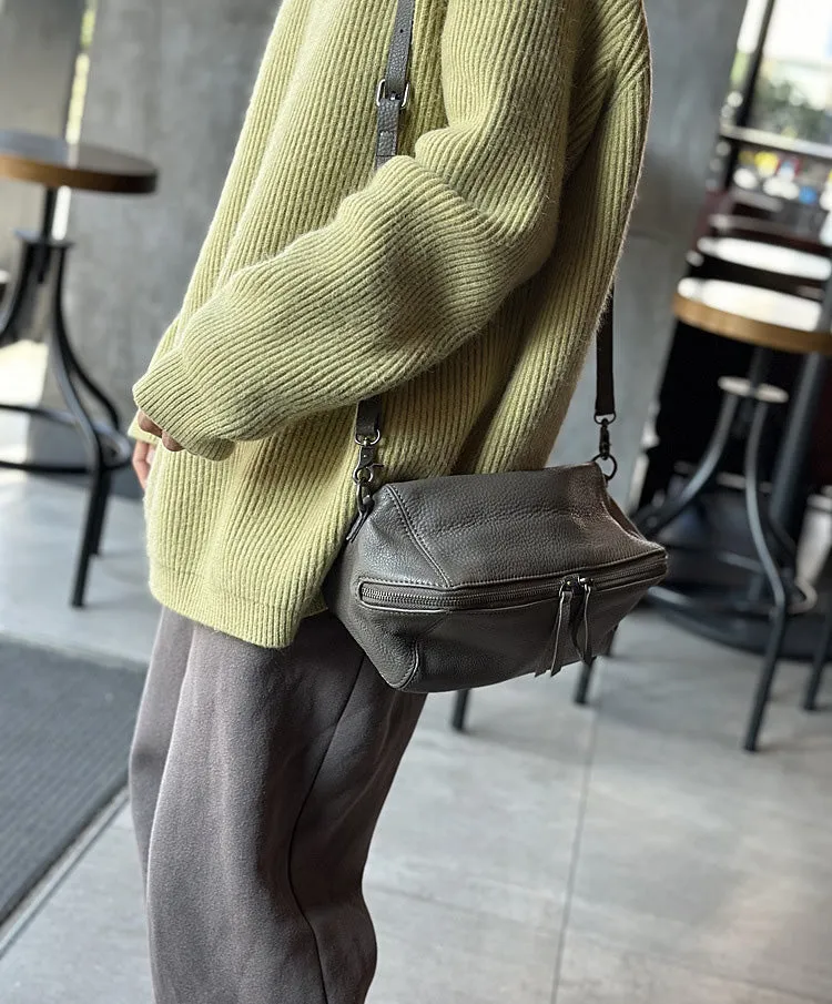 Womens Leather Shoulder Bag Small Crossbody Bags For Women