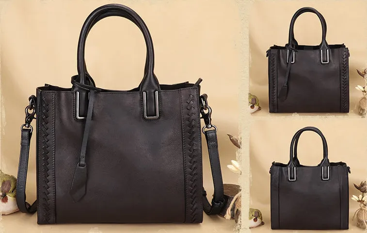 Womens Small Over The Shoulder Purse Brown Leather Crossbody Bag